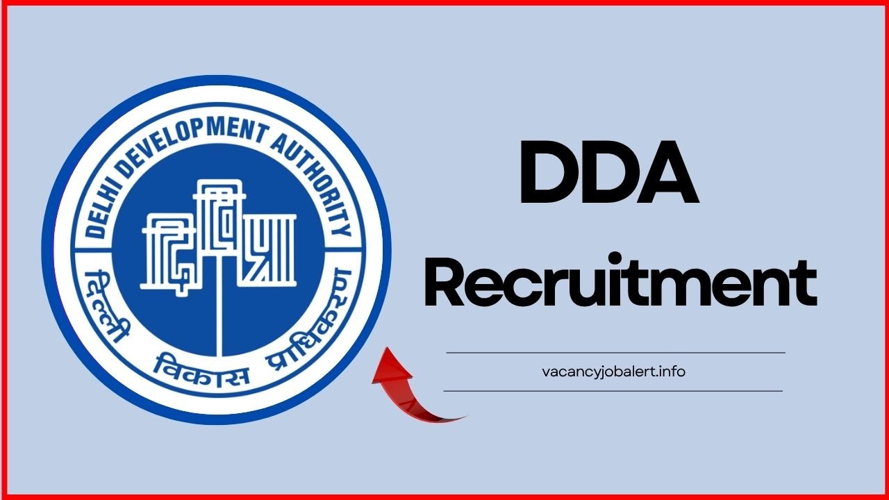DDA Recruitment 2025