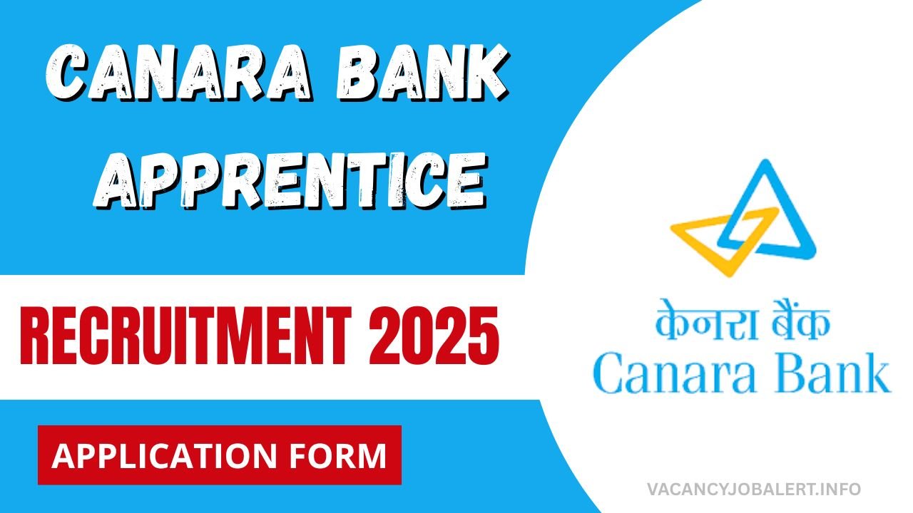 Canara Bank Apprentice Recruitment 2025