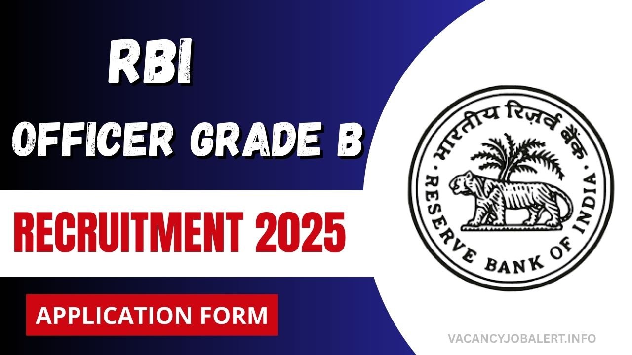 RBI Officer Grade B Recruitment 2025