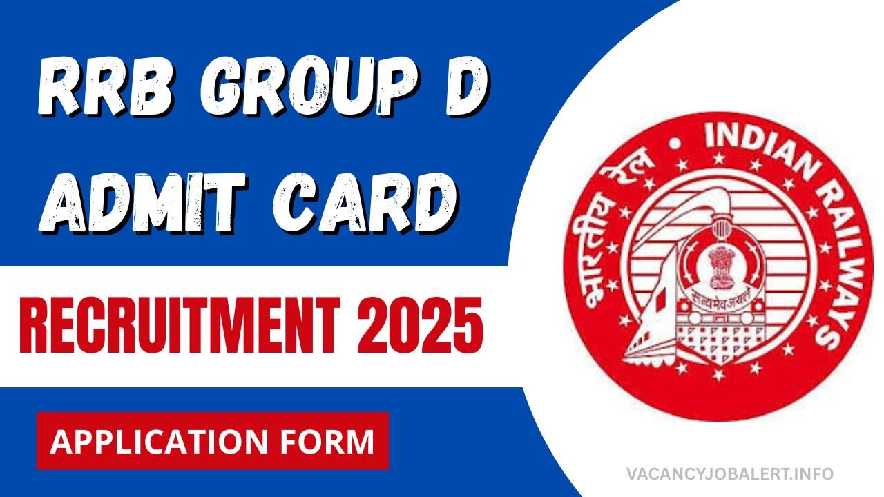RRB Group D Admit Card 2025
