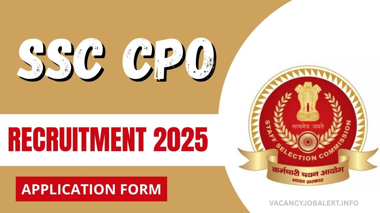 SSC CPO Recruitment 2025