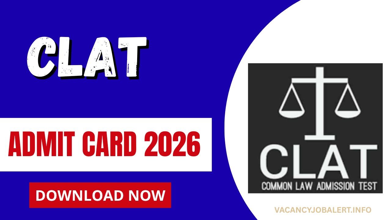 CLAT 2026 Admit Card