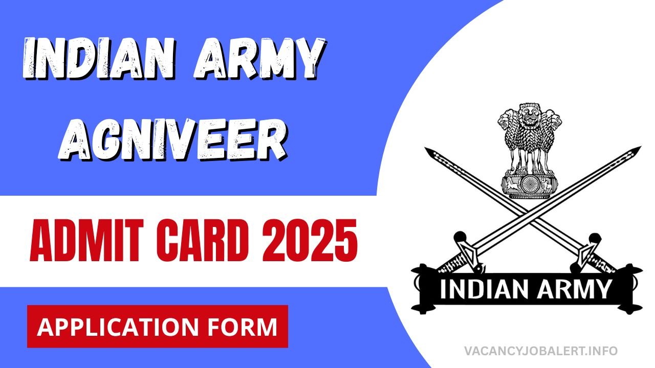 Indian Army Agniveer Admit Card 2025