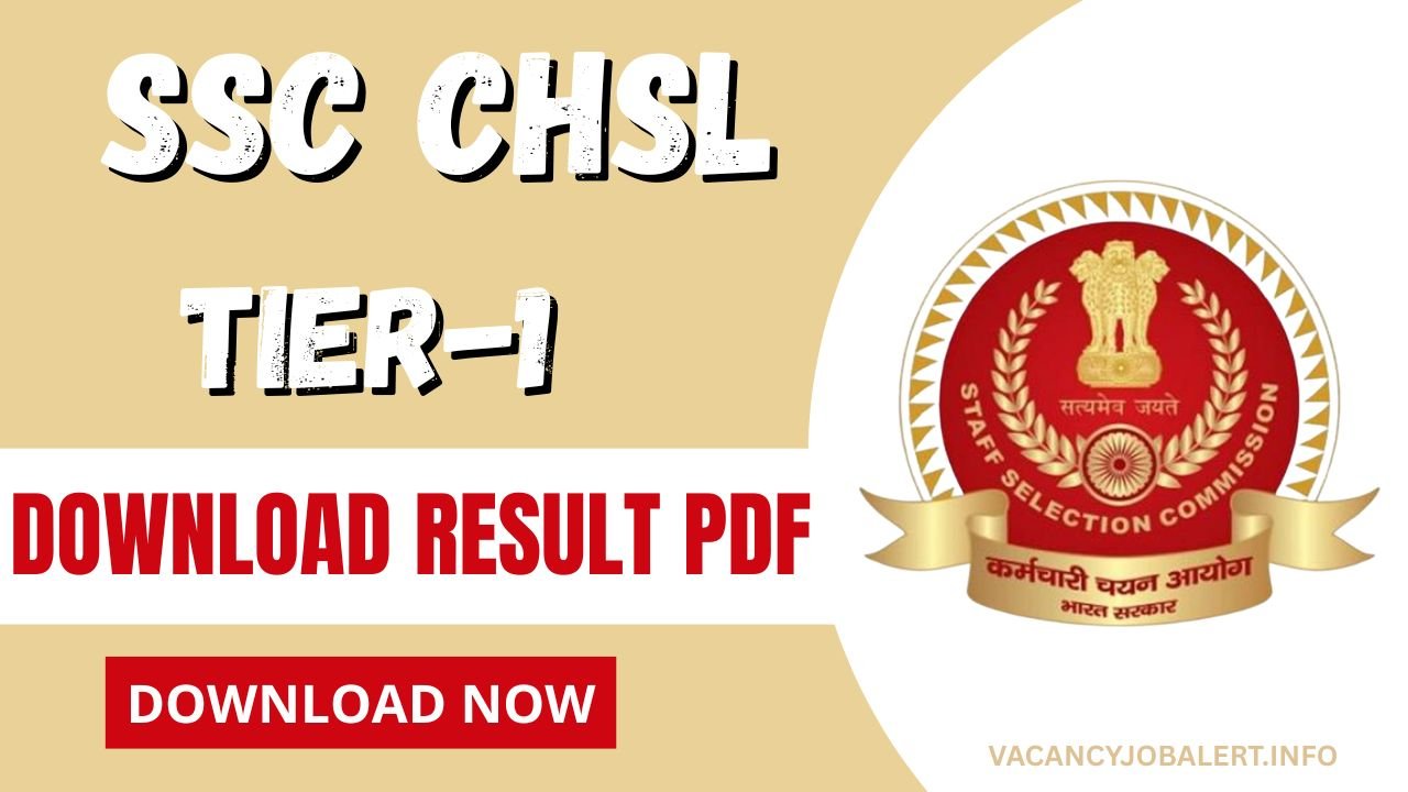 SSC CGL Tier-1 Result 2025 Out
