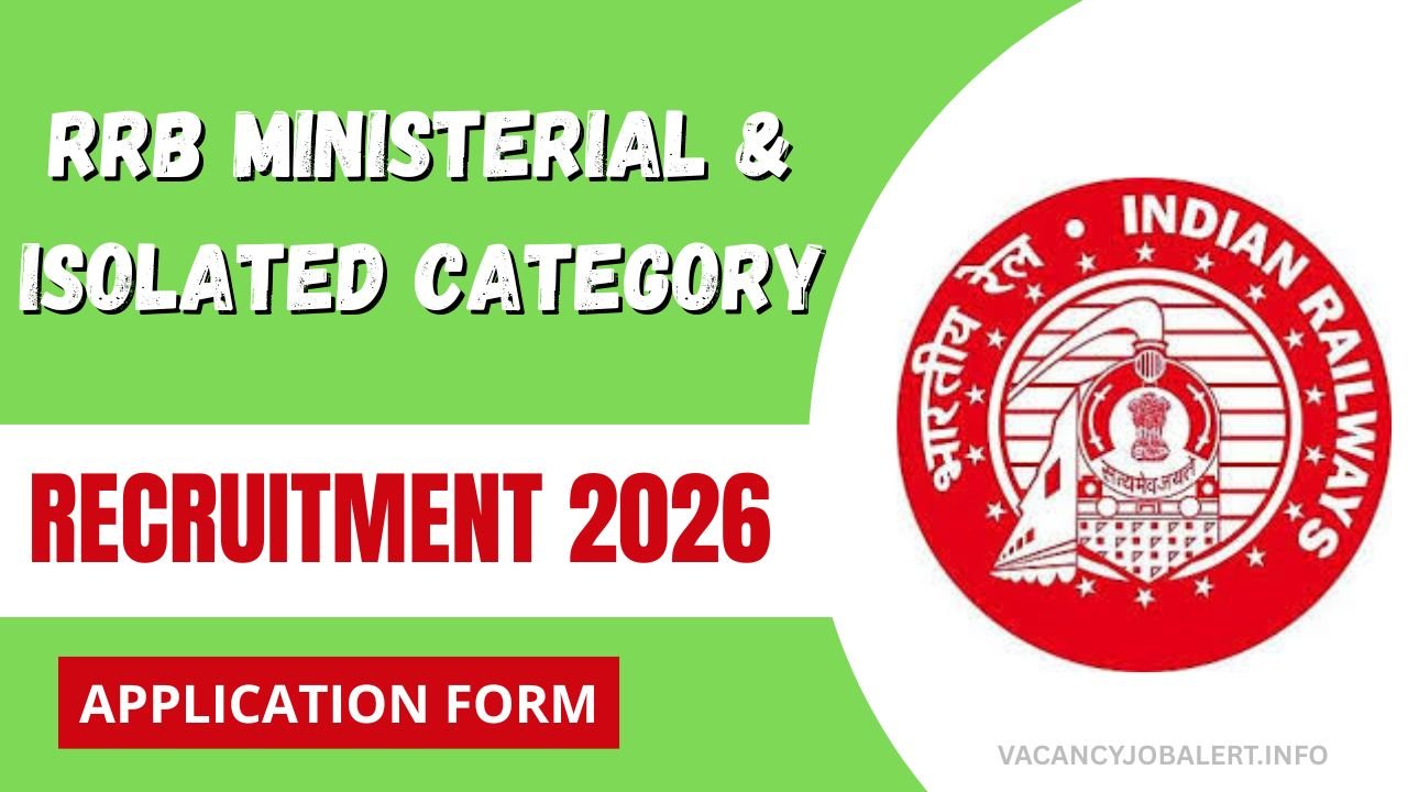 RRB Ministerial & Isolated Category Recruitment 2026
